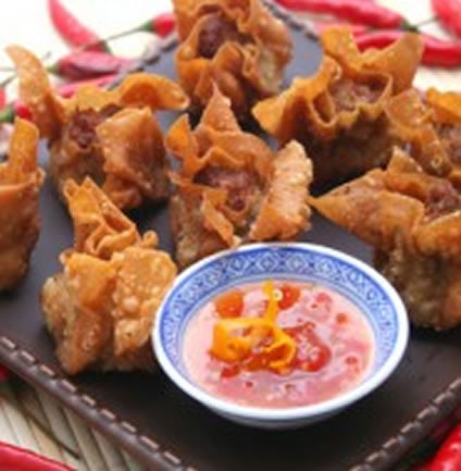 How to freeze wontons