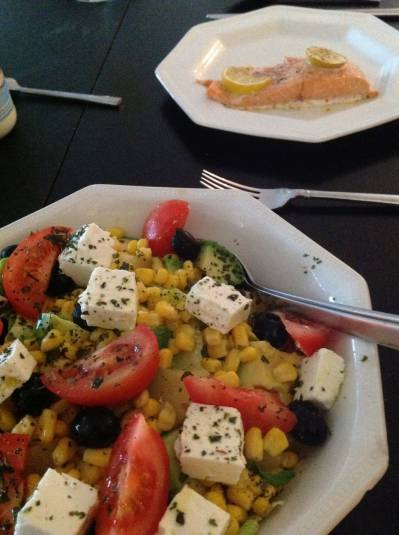 Healthy Mediterranean Salad