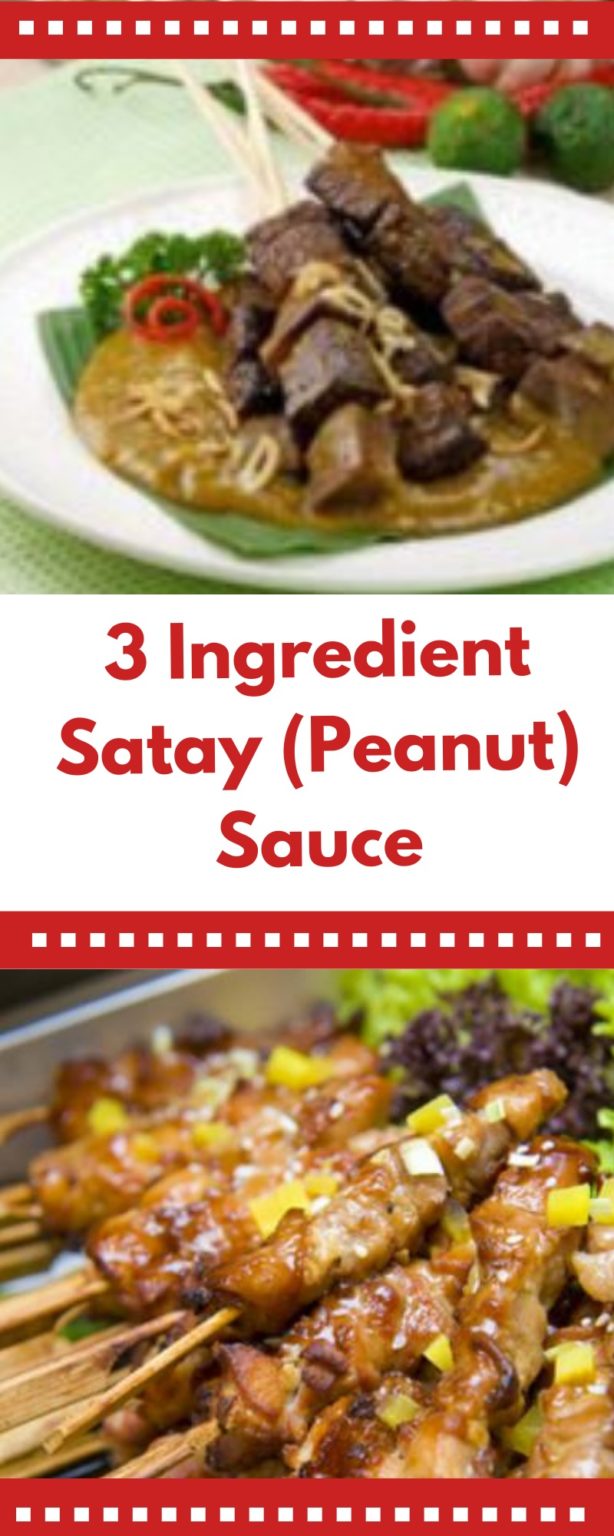 How to Make Satay Sauce | Easy 2-Minute Peanut Sauce