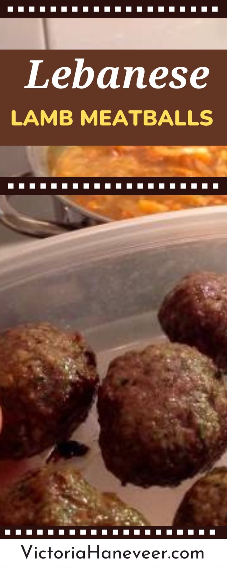 Lebanese Lamb Meatballs How to Make Middle Eastern Meatballs