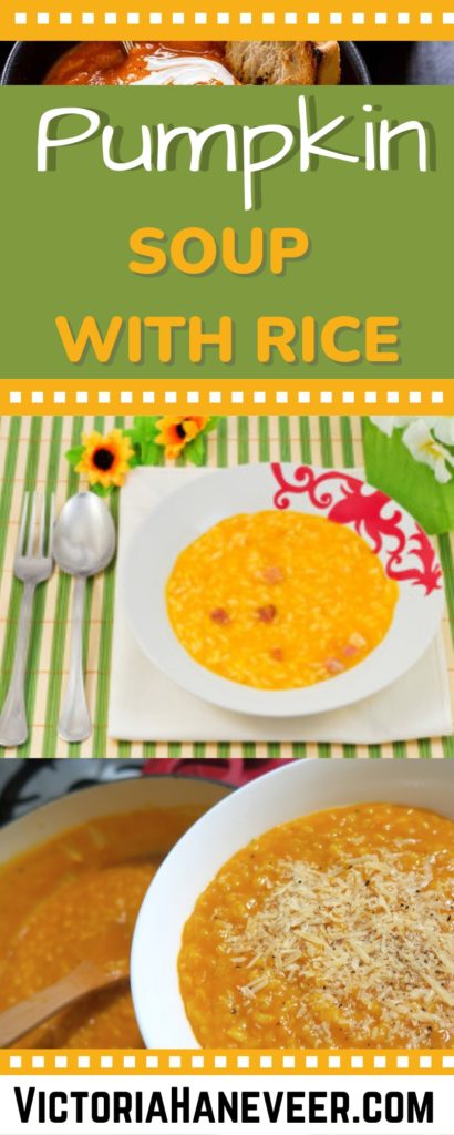 Pumpkin Rice Soup | Easy Pumpkin Soup Recipe with Ginger