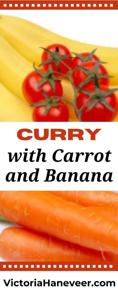 carrot and banana curry