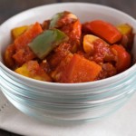 Chunky Vegetable Stew with Potato Rosti