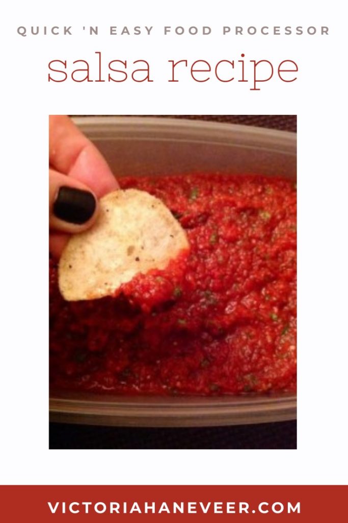 food processor salsa