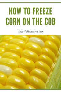 how to freeze fresh corn on the cob