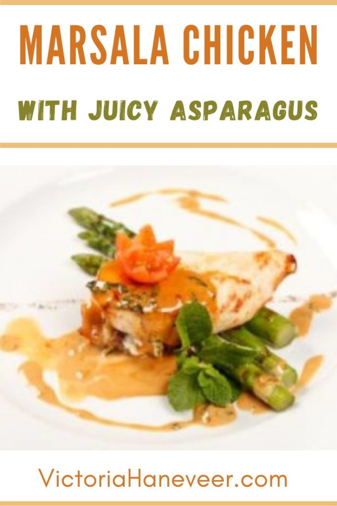 marsala chicken with asparagus