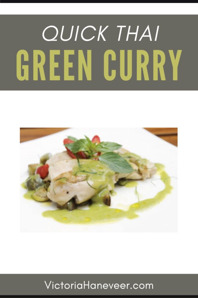 quick thai green curry