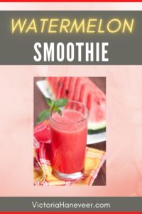 watermelon smoothie recipe