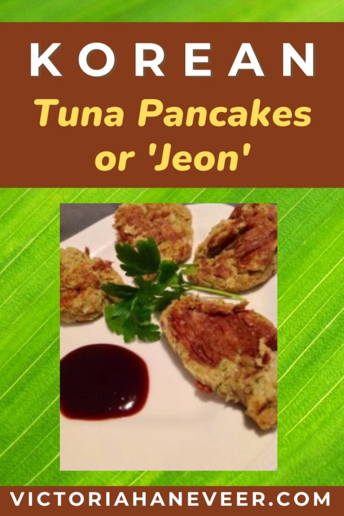 korean jeon recipe with tuna