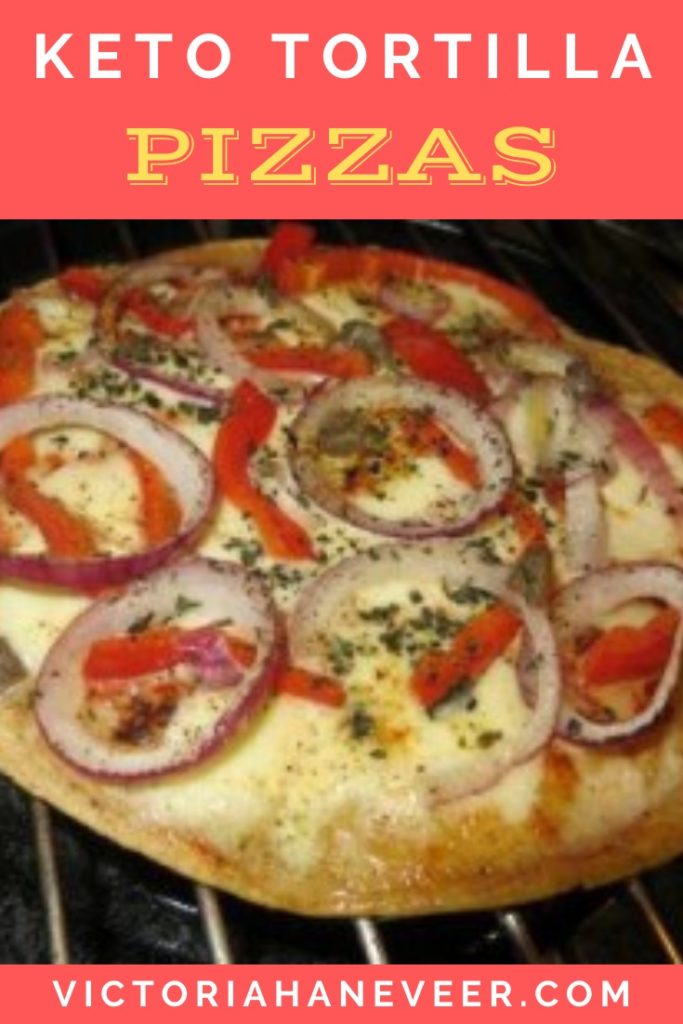 low carb tortilla pizza