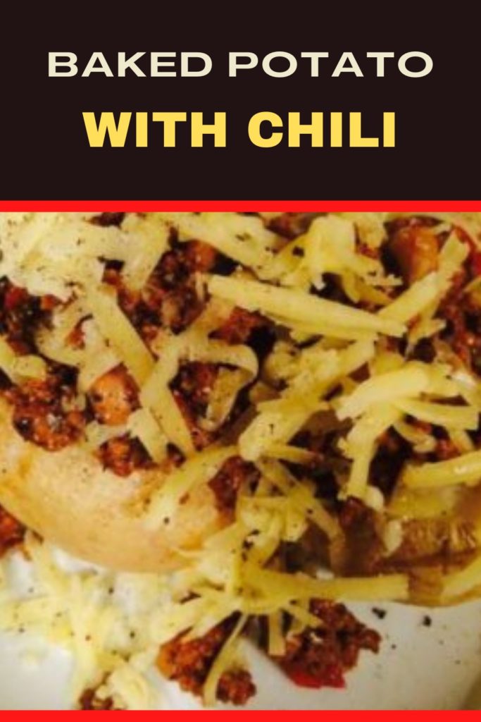 Chili with Baked Potato Recipe Chili for a Baked Potato Filling
