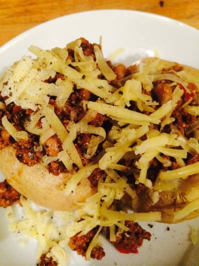 Chili with Baked Potato