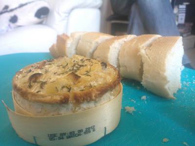Camembert Baked in its Box Recipe