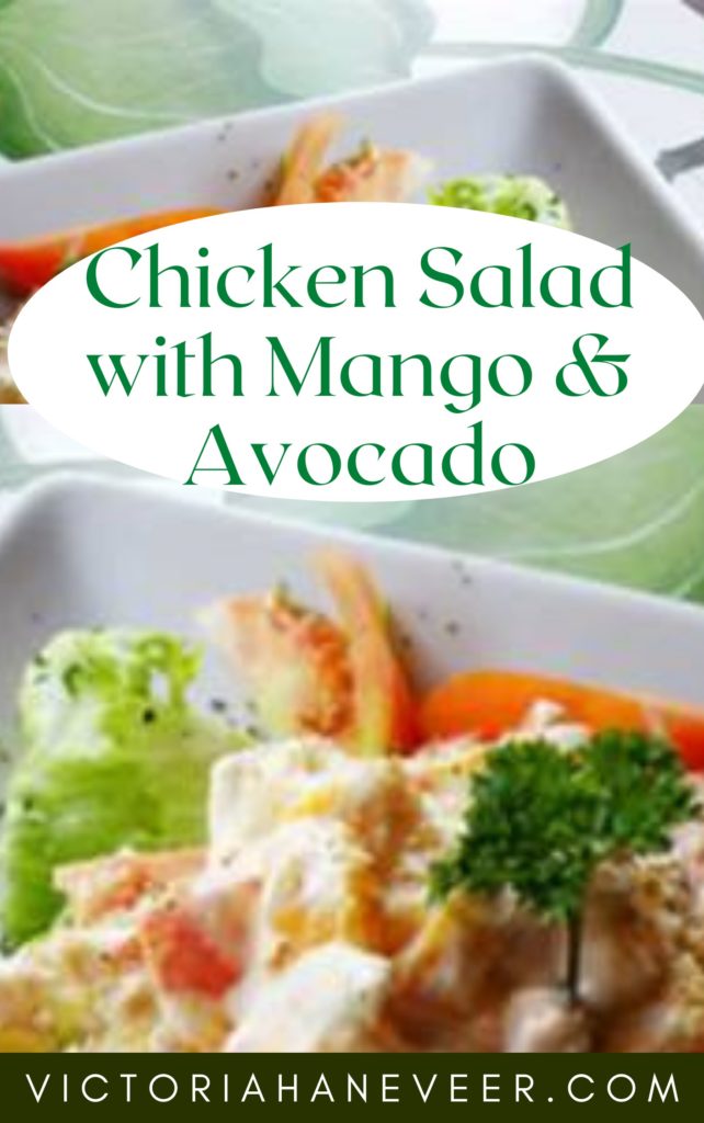 mango chicken avocado salad