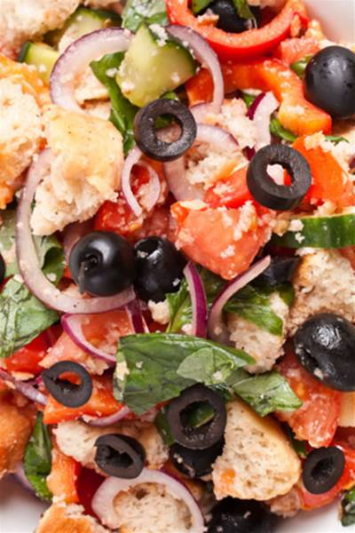 Colourful Tuscan Bread Salad