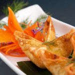 Cream Cheese Wontons with Crab