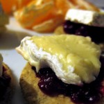 Fried Brie with Hot Cranberry Sauce Recipe