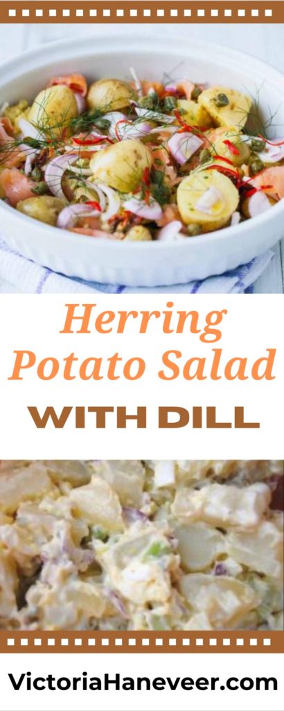 herring potato salad with dill