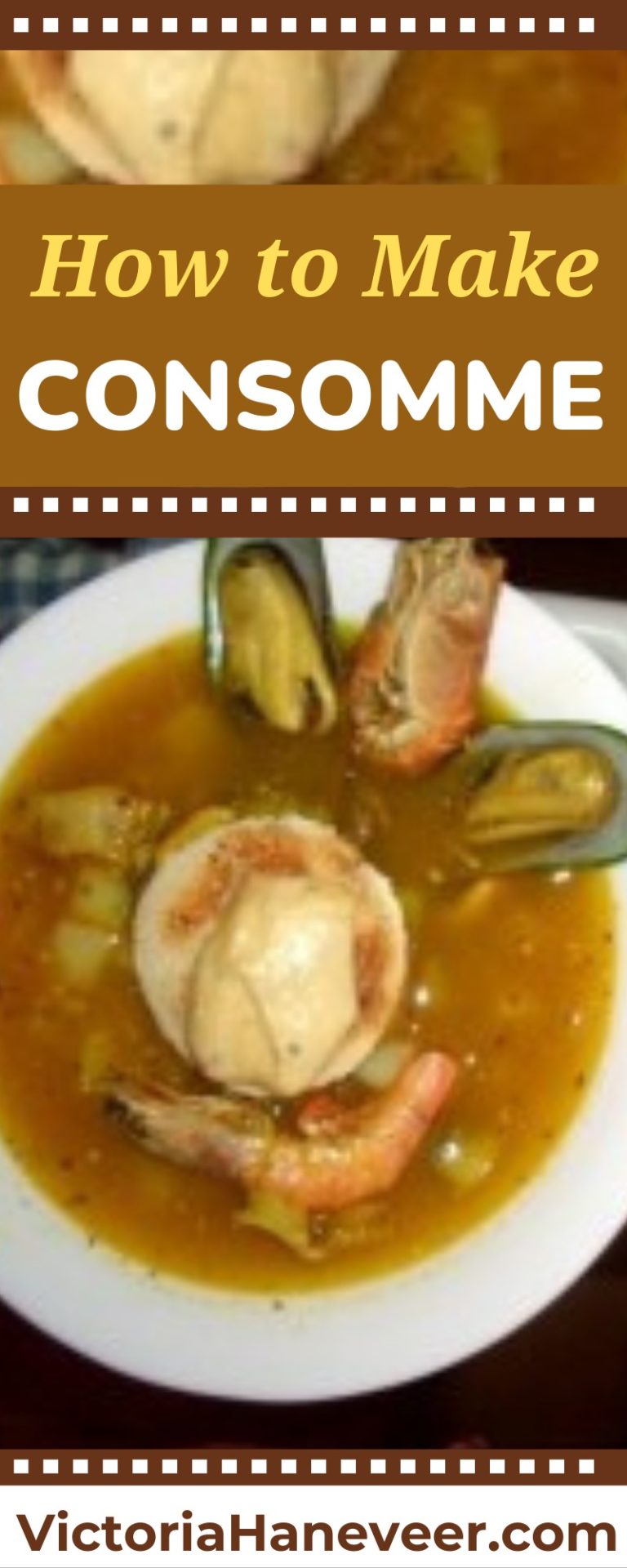 How to Make Consomme Soup Tasty Consomme Recipe