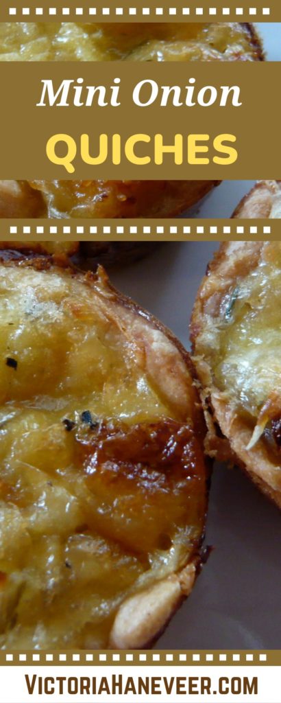 mini onion quiches recipe