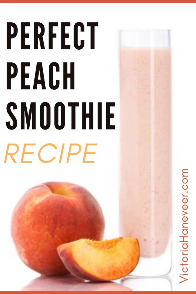 peach smoothie