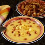Potato Leek Soup with Bacon