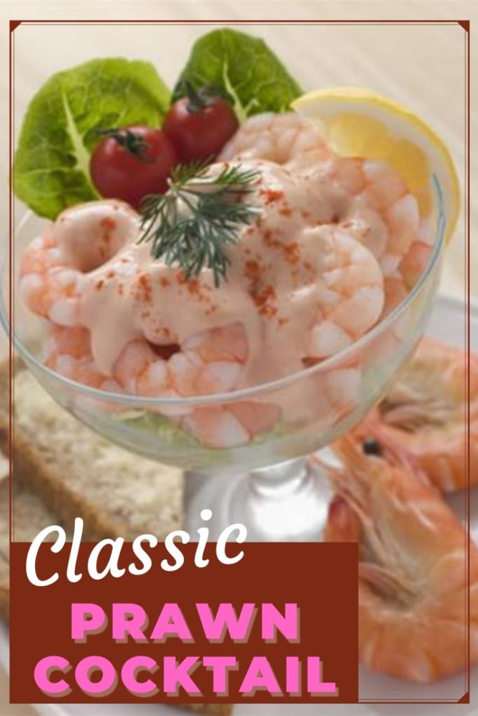 Classic Prawn Cocktail with a Homemade Marie Rose Sauce
