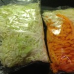 Shredded Vegetables