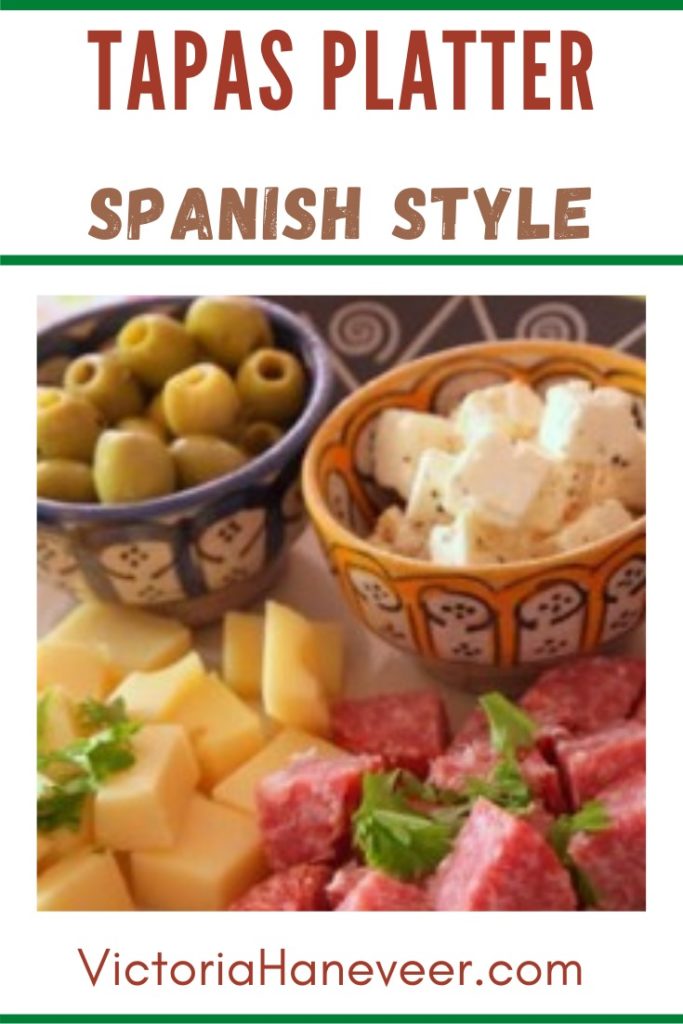 spanish tapas platter