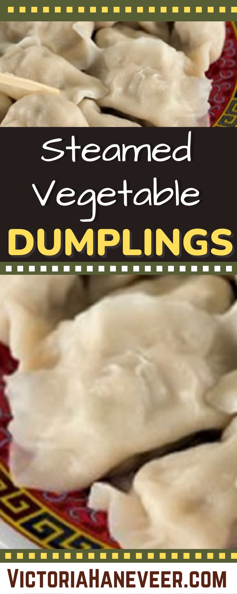 Steamed Vegetable Wontons | Healthy Vegetarian Wontons