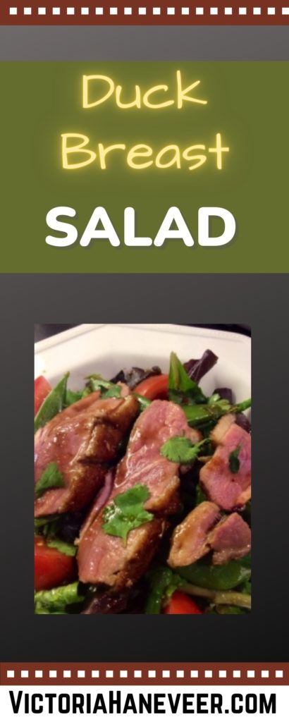 duck breast salad recipe