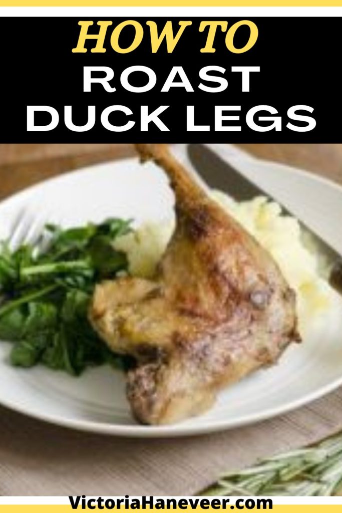 roasted duck leg