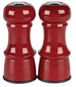 red salt and pepper set