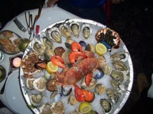 amazing seafood platter
