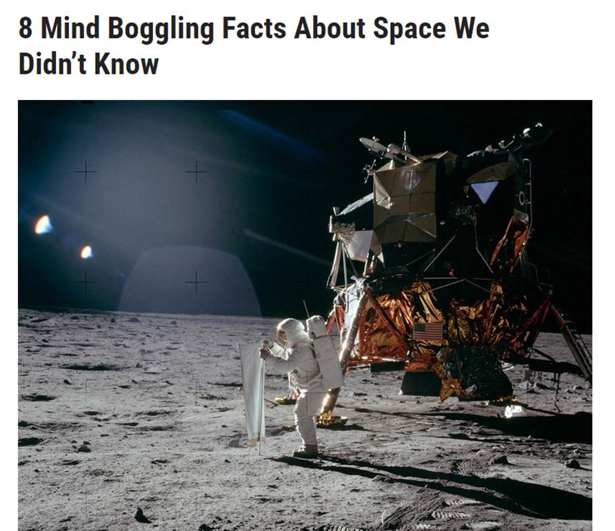 Space facts