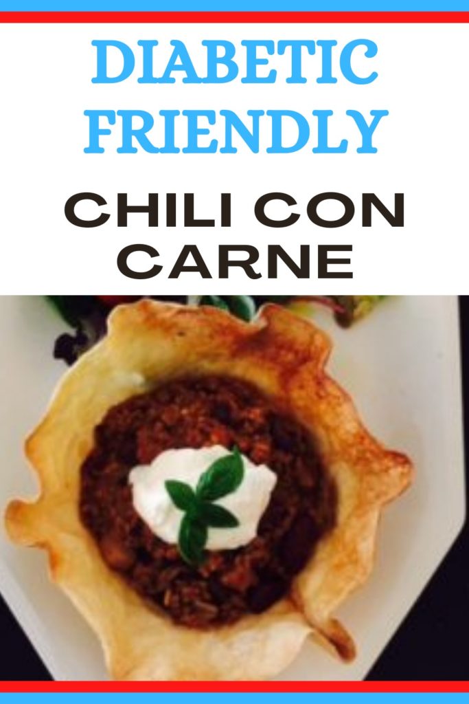 diabetic friendly chili