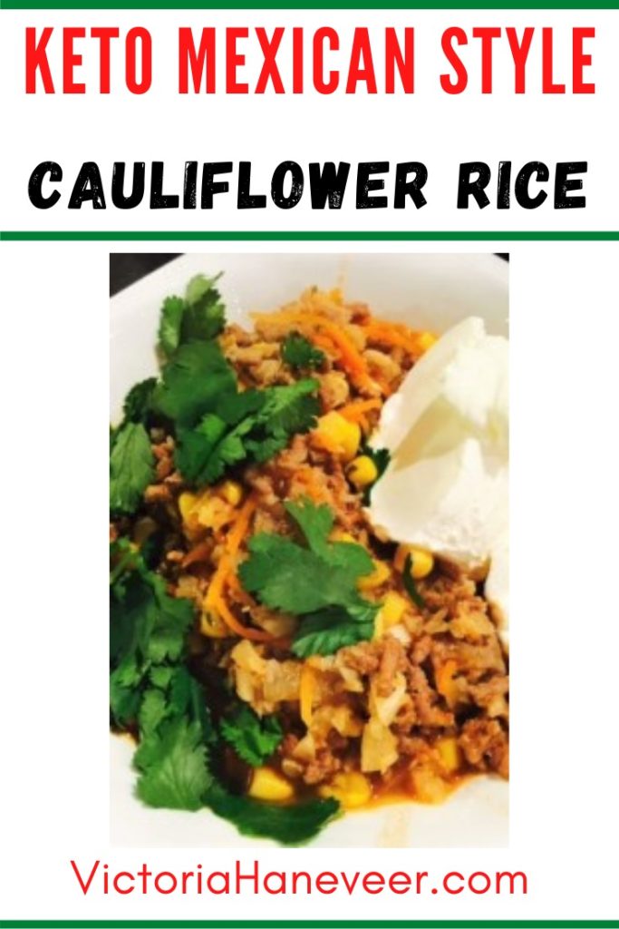 mexican cauli rice