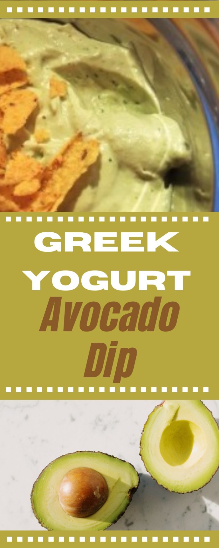 Greek Yogurt Avocado Dip Recipe with Lime Juice Avocado Dip