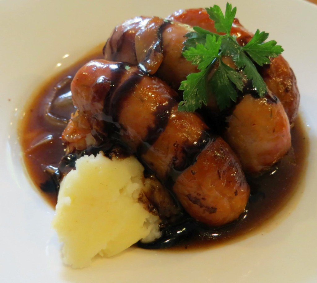 British Bangers and Mash Recipe with the Best Brown Gravy
