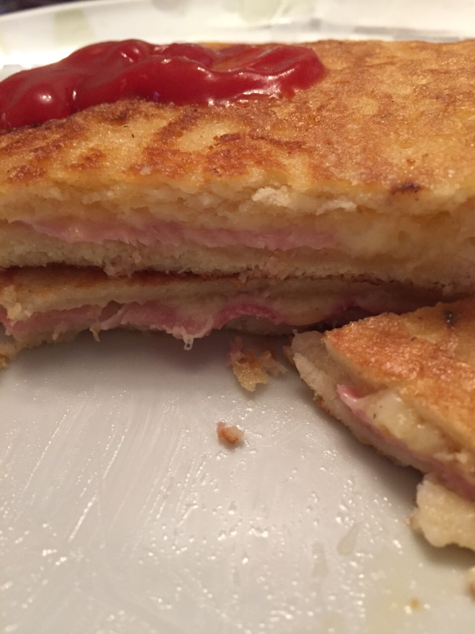 Ham and Cheese French Toast