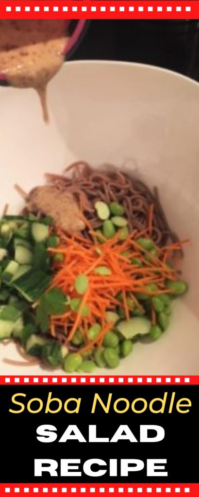 soba noodle salad recipe