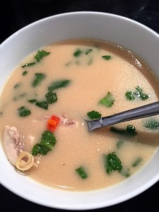 Easy Tom Kha Gai - Thai Chicken Soup