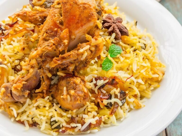 Chicken Biryani Chettinad Style with Drumsticks