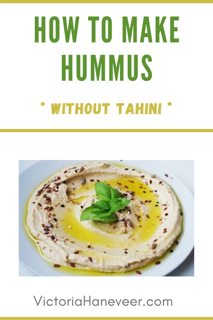 Hummus Recipe No Tahini Homemade Hummus without Tahini