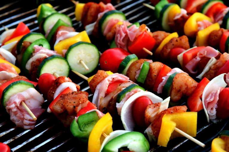 Low Fat Turkey Kabobs