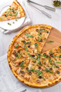 Pizza with Real Mozzarella