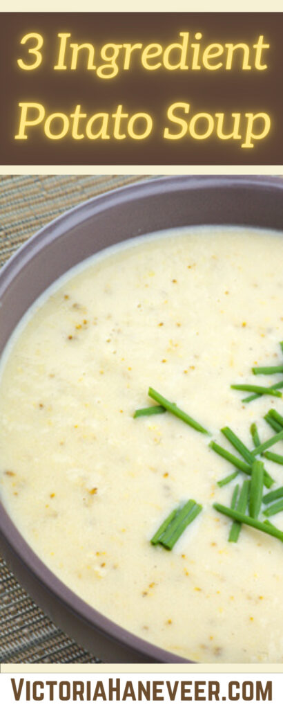 3 ingredient potato soup recipe