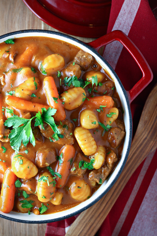 gnocchi beef stew