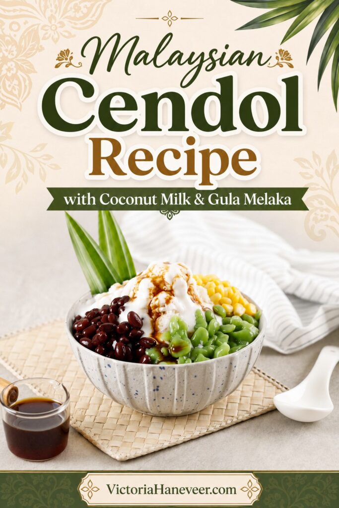 Malaysian Cendol Recipe Pin